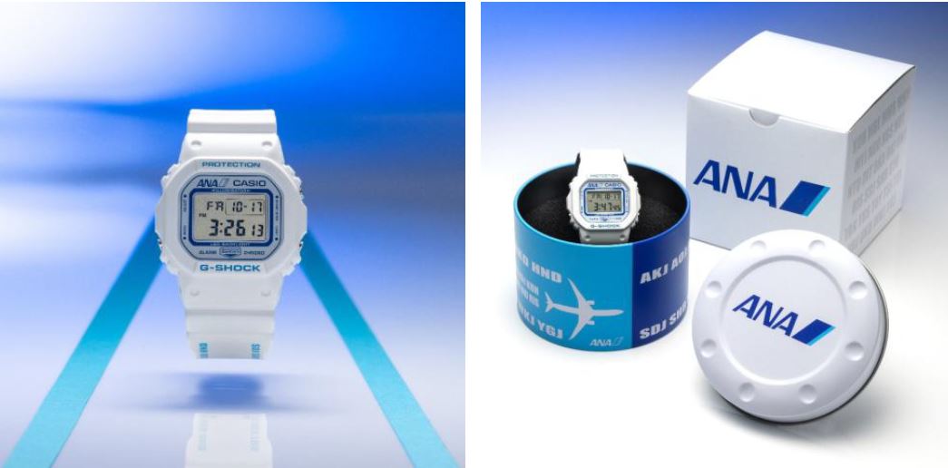 ANA就航地の3レターコードデザインが映える『G-SHOCK for ANA