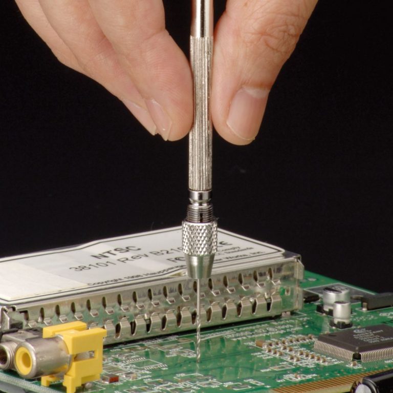 ピンバイス貫通式 0.1～0.9mm（丸軸径） | ANEXブランドのドライバー