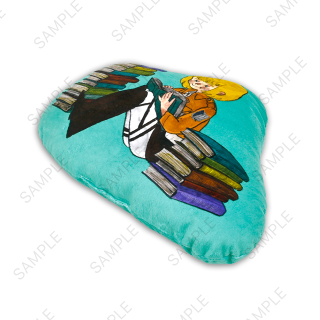 進撃の巨人｜ダイカットクッション（アルミン）