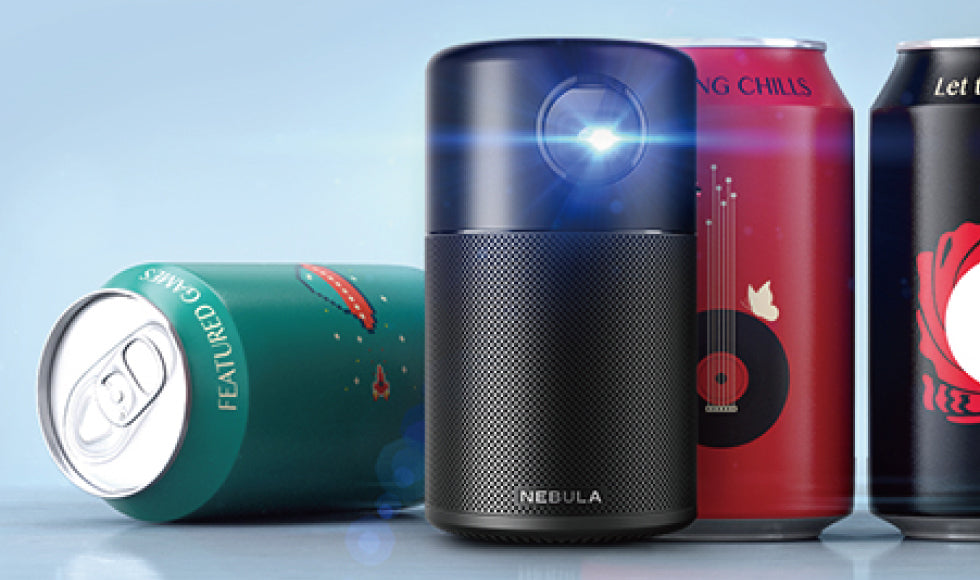 Android 7.1搭載！モバイルプロジェクター「Anker Nebula Capsule」の