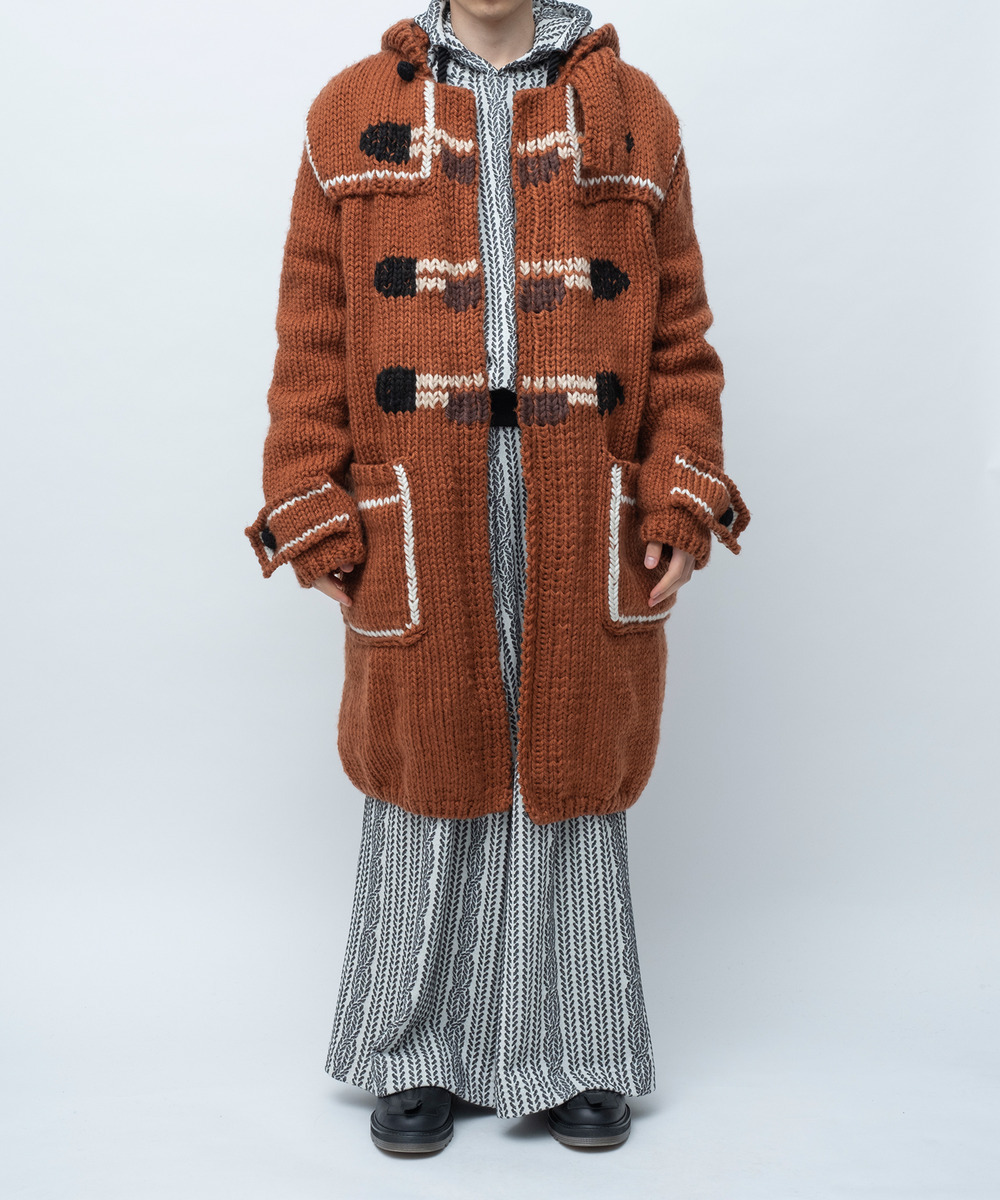 KNIT DUFFLE COAT｜ANREALAGE OFFICIAL ONLINE SHOP