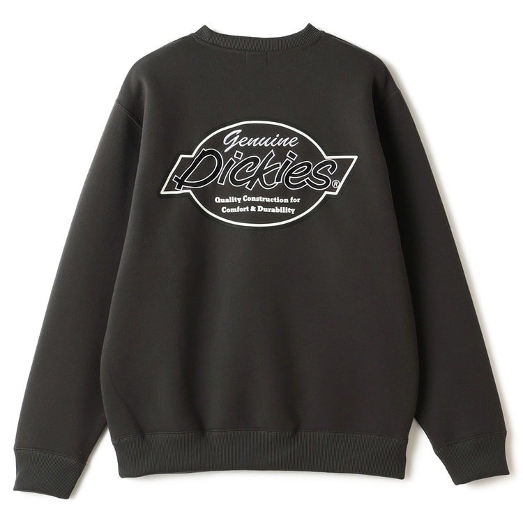 SizeMAX】GENUINE Dickies 裏起毛バックプリントトレーナー【AOKI公式
