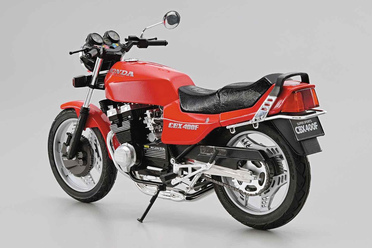 1/12 ホンダ NC07 CBX400F モンツァレッド '81 カスタムパーツ付き