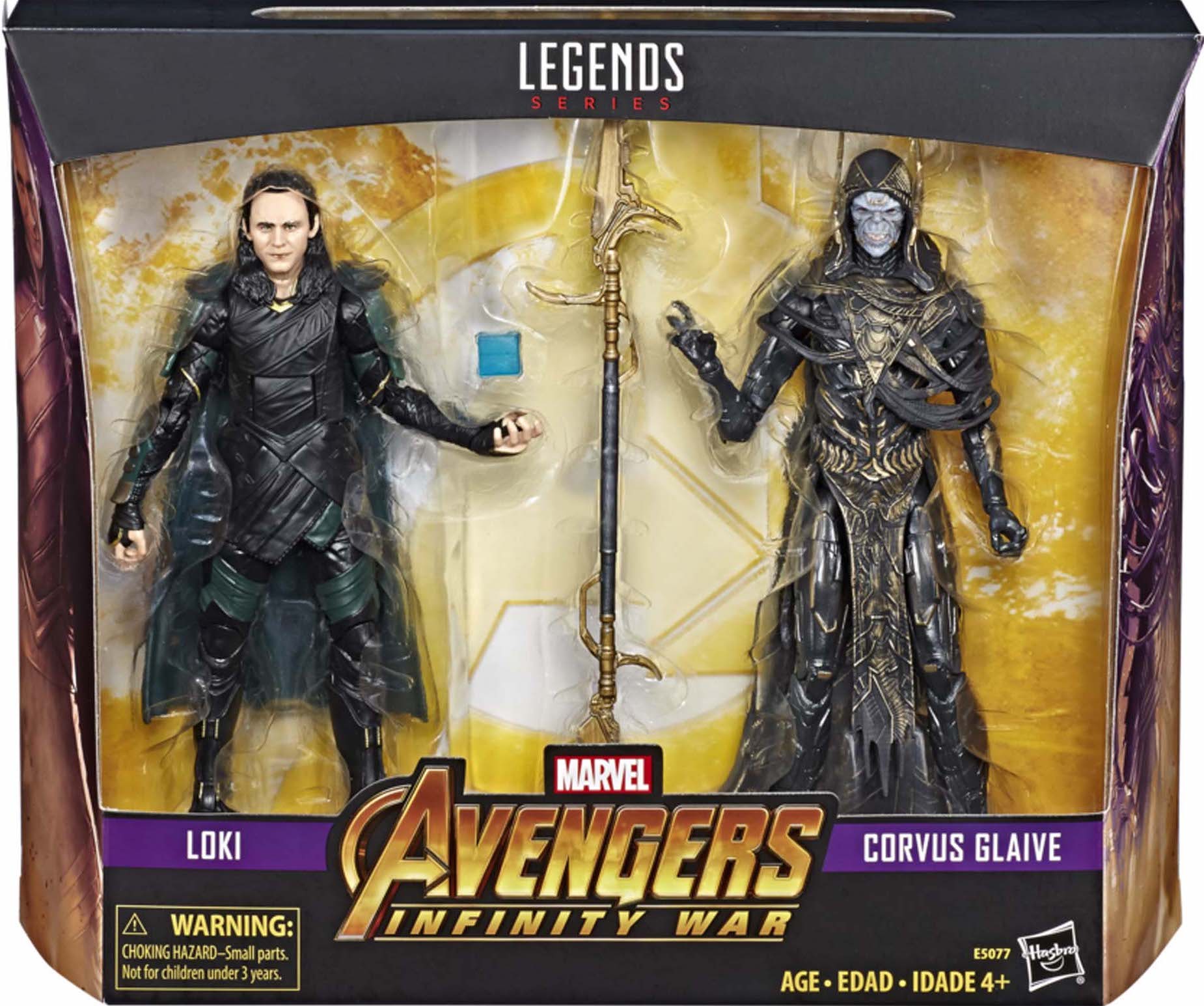 Marvel Legends Exclusives Loki & Corvus