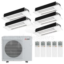 Mitsubishi MXZ-5D36NL 5-MLZ-KX09NL One-Way Ceiling Cassette Mini