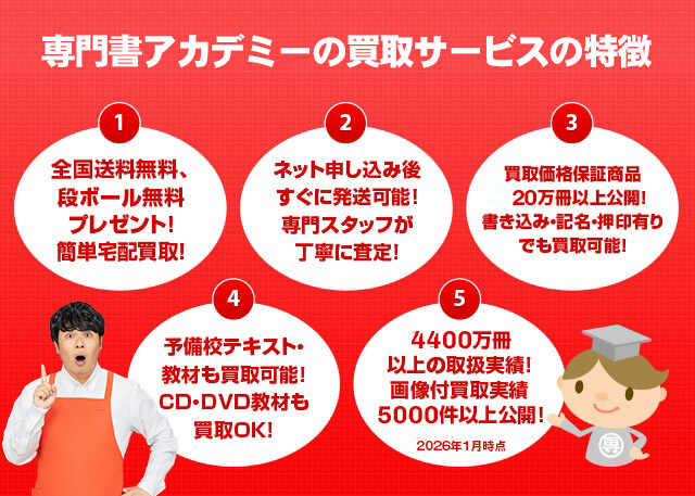 TOEIC・TOEFL・IELTSなど語学試験対策参考書・問題集の高価買取商品