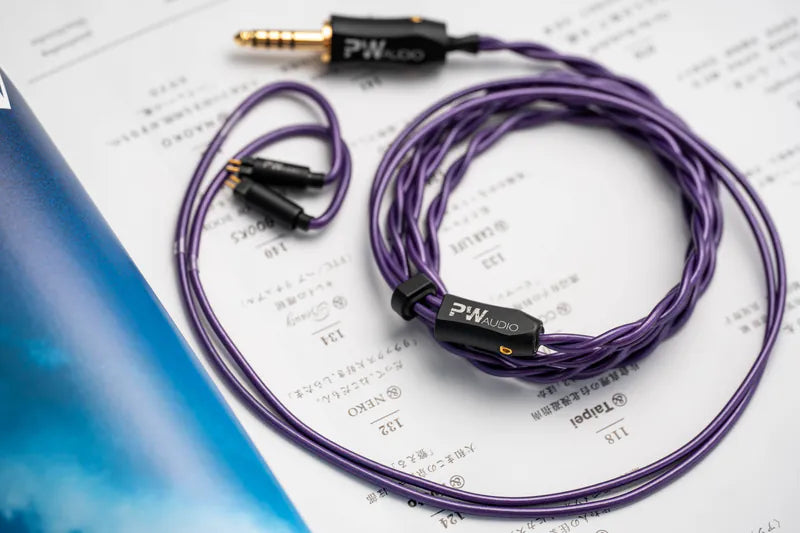 PW Audio No.15 Copper 2-Wired 4-Core Upgraded Cable for IEM