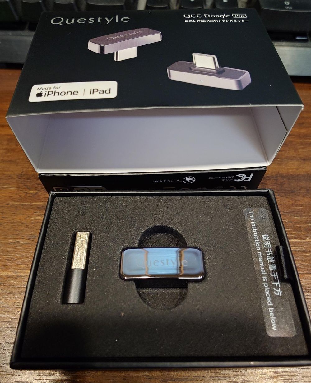 Questyle QCC Dongle PRO USB-C Wireless Bluetooth 5.4 Transmitter