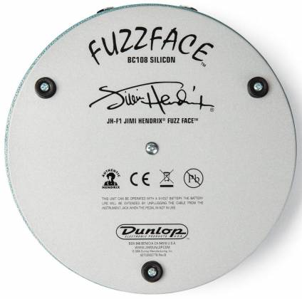 Dunlop JH-F1 Jimi Hendrix Fuzz Face Fuzz Pedal - Canada's