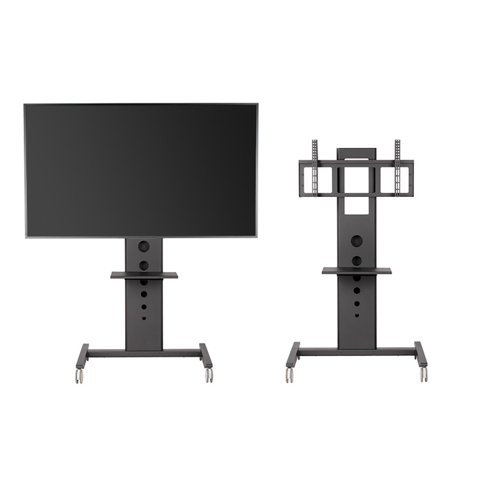 送料無料】国産テレビスタンド 70-90インチ対応 モニタワーラージ