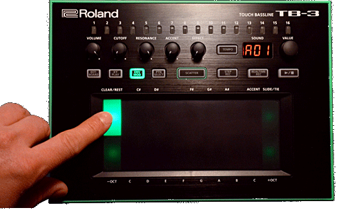 Roland Aira TB-3 Settings Famous Patterns