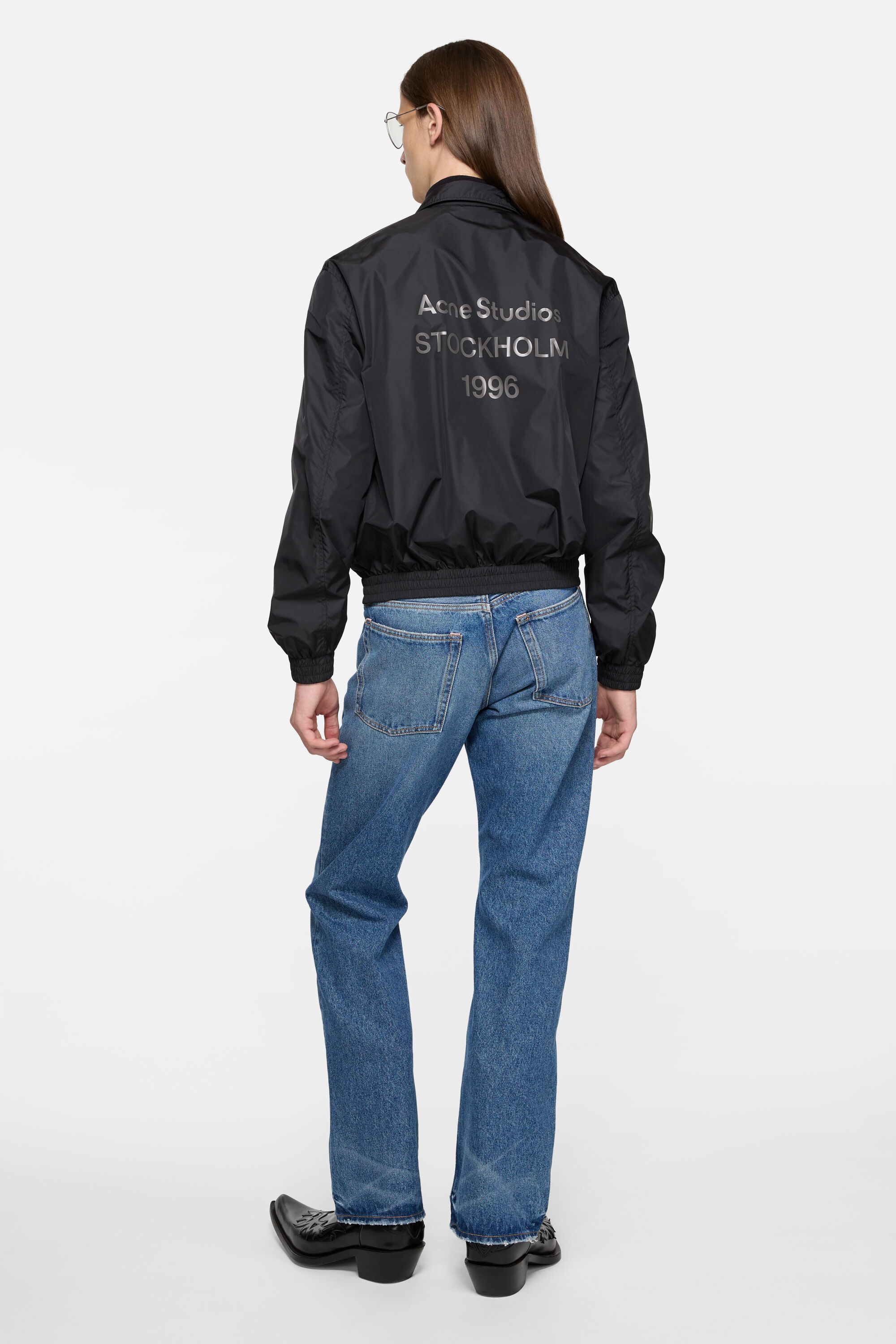Acne Studios - Lightweight logo jacket - Black