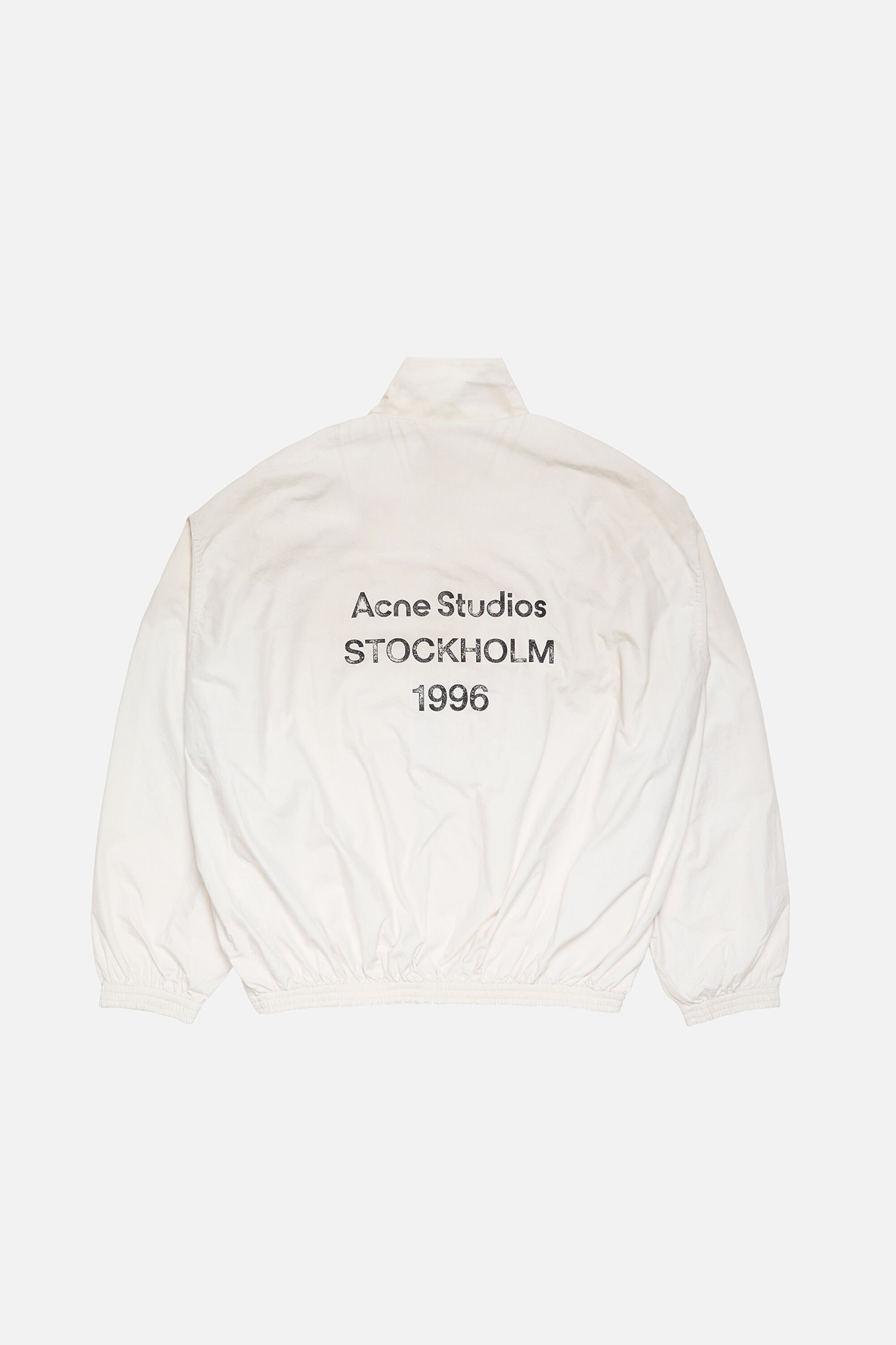 Acne Studios - Washed logo jacket - Dusty white