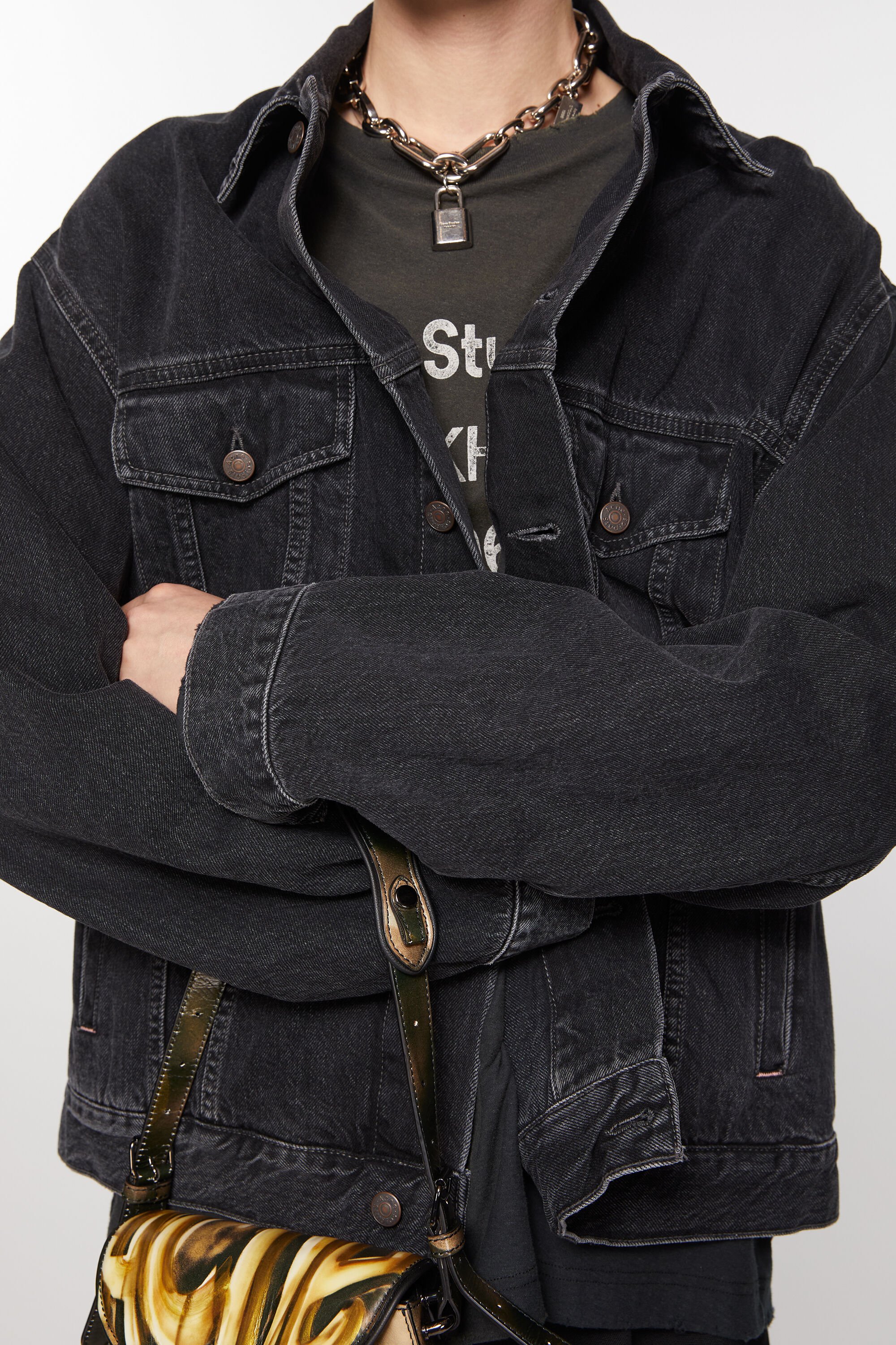 Acne Studios - Denim jacket - Relaxed fit - Black