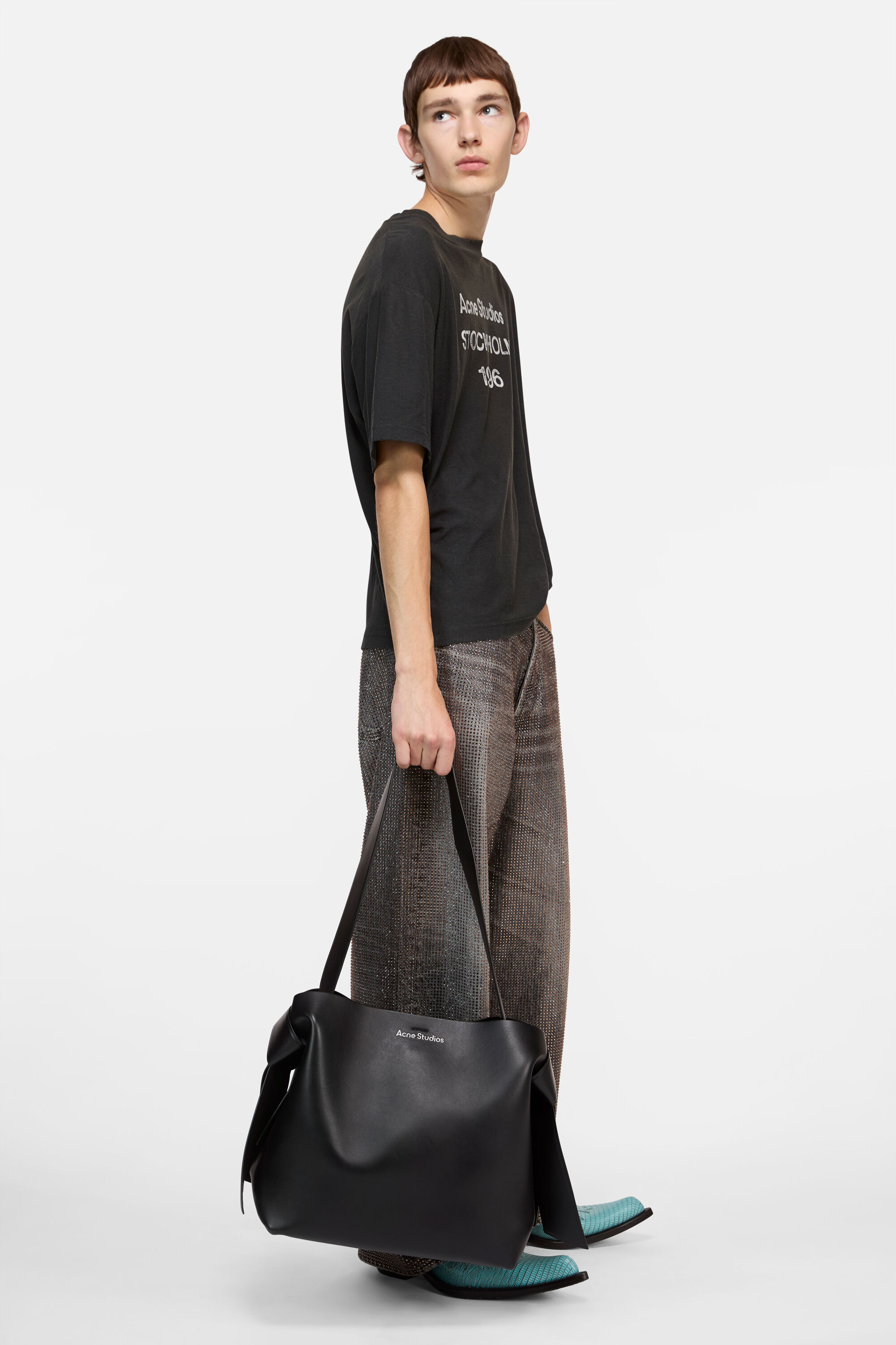 Acne Studios - Musubi midi shoulder bag - Black