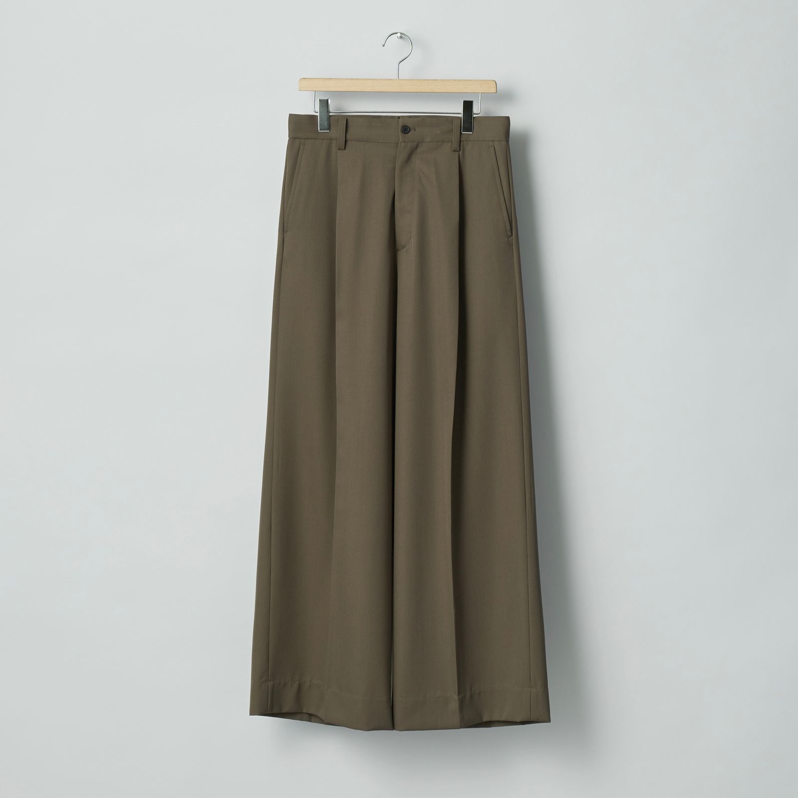 ssstein - 【残り一点】Extra Wide Trousers(2/90 WOOL GABARDINE