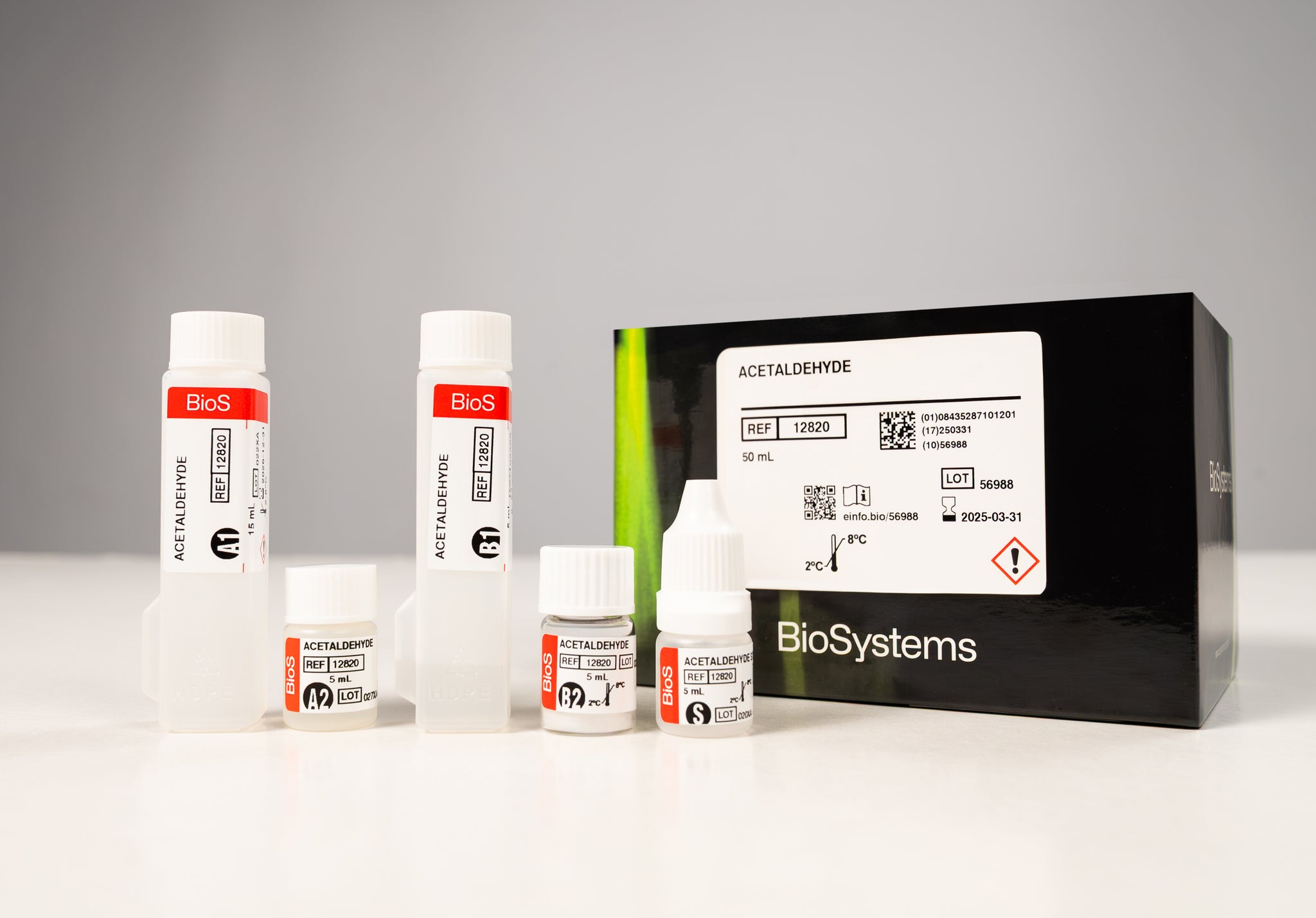 Acetaldehyde, reagent kit for wine and beer – Admeo