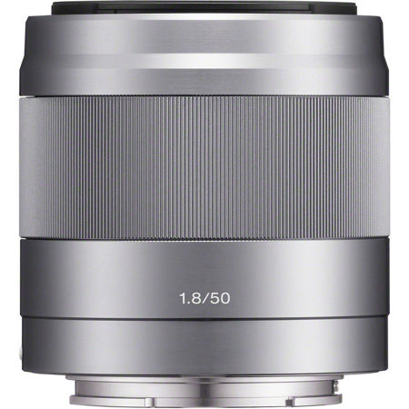 Sony E 50mm f/1.8 OSS Lens for Sony E, Silver SEL50F18 - Adorama