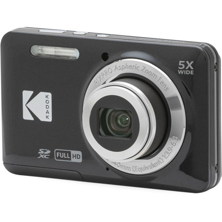 Kodak PIXPRO FZ55 Friendly Zoom Digital Camera, Black FZ55-BK