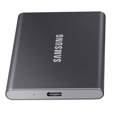 Samsung T7 1TB USB 3.2 Gen 2 Type-C Portable External SSD, Titan