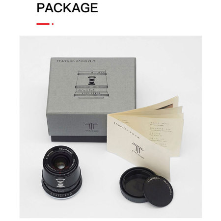 TTArtisan 17mm f/1.4 Lens for Micro Four Thirds, Black A25B - Adorama