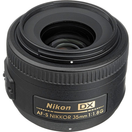 Nikon 35mm f/1.8G AF-S DX NIKKOR Lens for DSLR Cameras 2183 - Adorama