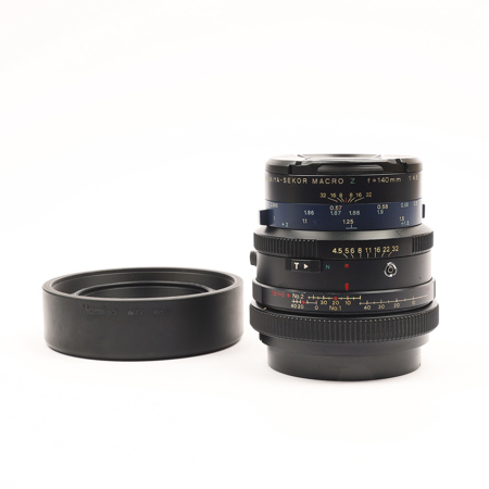 USED Mamiya Macro M 140mm f/4.5 M/L-A Lens RZ67, Pro II & IID.