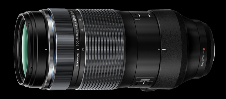 Olympus M.Zuiko Digital ED 100-400mm f/5.0-6.3 IS Lens, Black