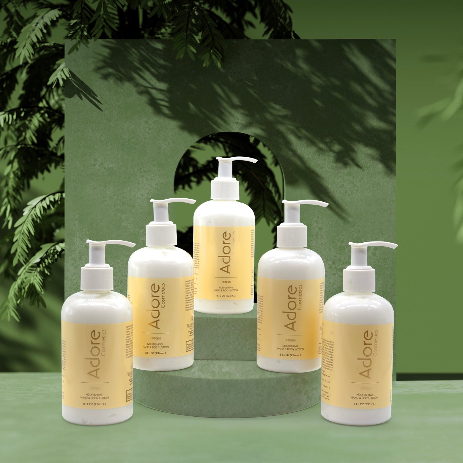 Nourishing Hand and Body Lotion - Origin - 5 Pack – Adore Cosmetics