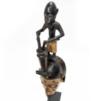 グロ族仮面 65cm アフリカン プリミティブアート マスク （p805-02