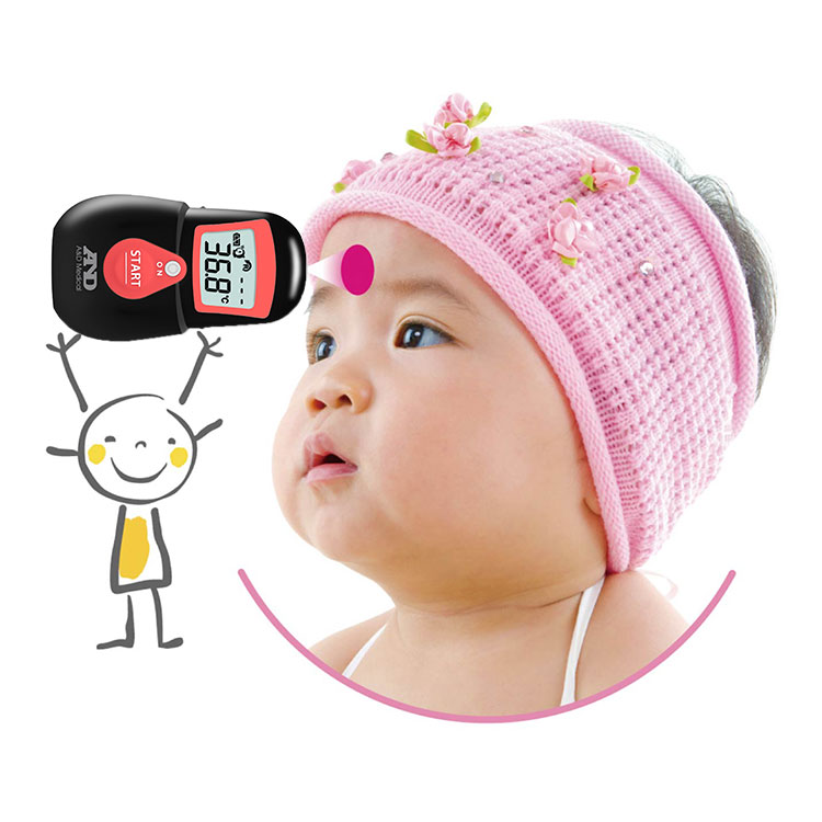 非接触体温計 UT-701（でこピッと）くまモンデザイン | 医療・健康