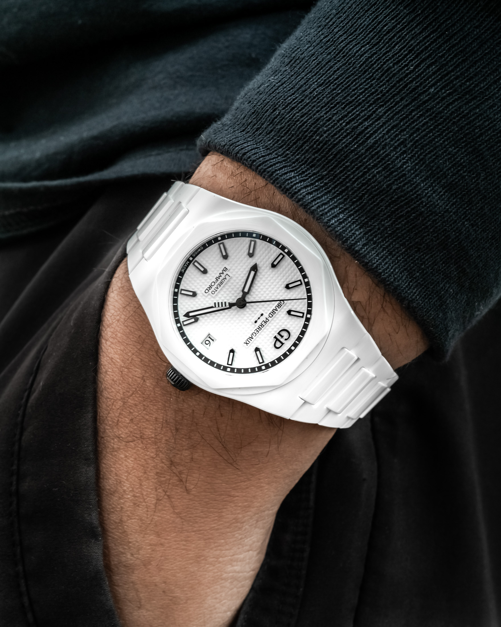 Hands-On: Girard-Perregaux & Bamford Debut Laureato 'Ghost