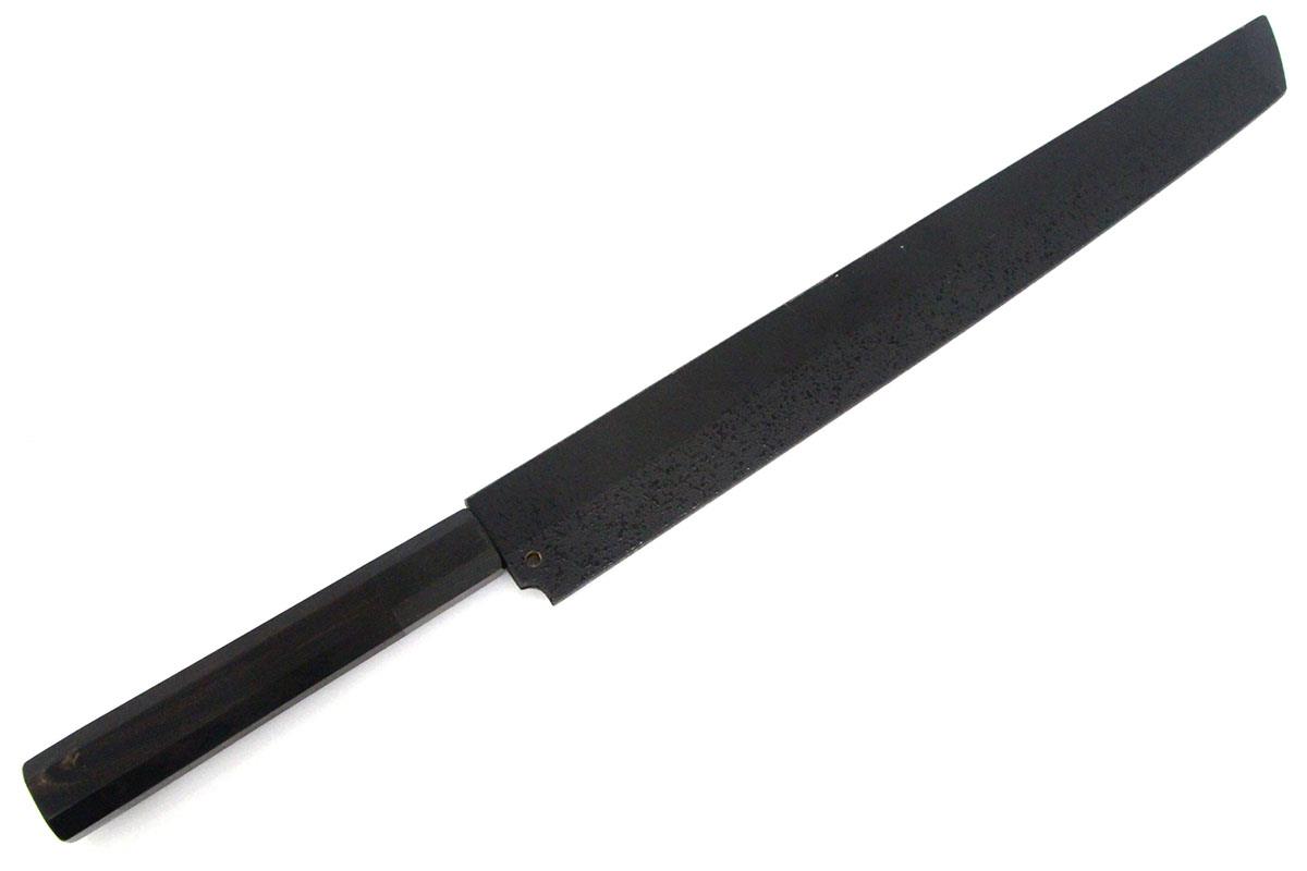 白虎 先丸蛸引包丁 尺 霞 白一鋼 鞘付 λA5400-2L3B | 堺孝行 | 包丁