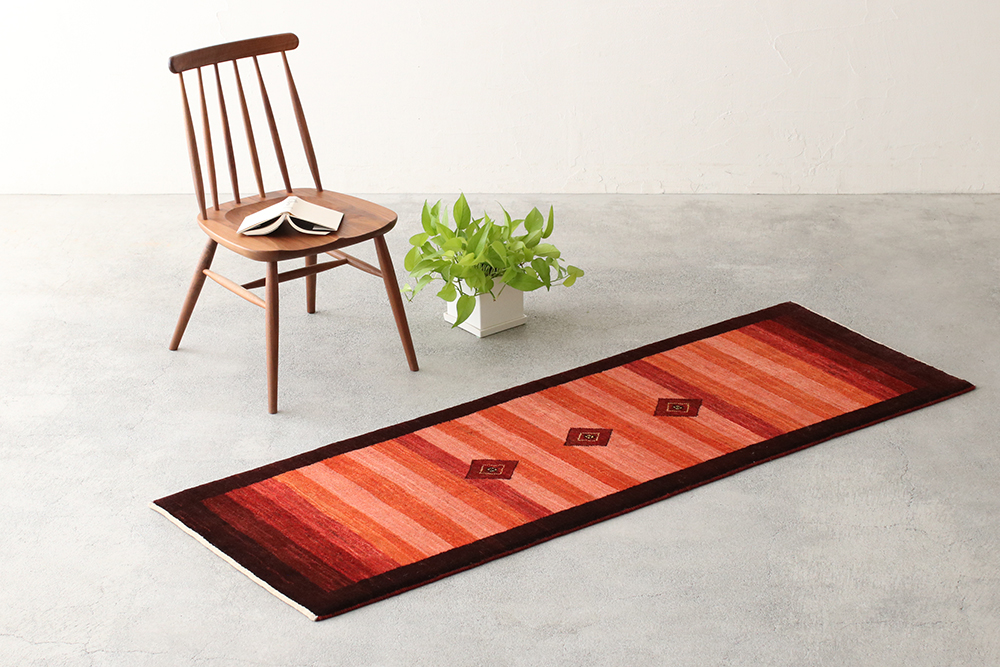 秋山木工 / ギャッベ・トライバルラグ・ペルシャ絨毯