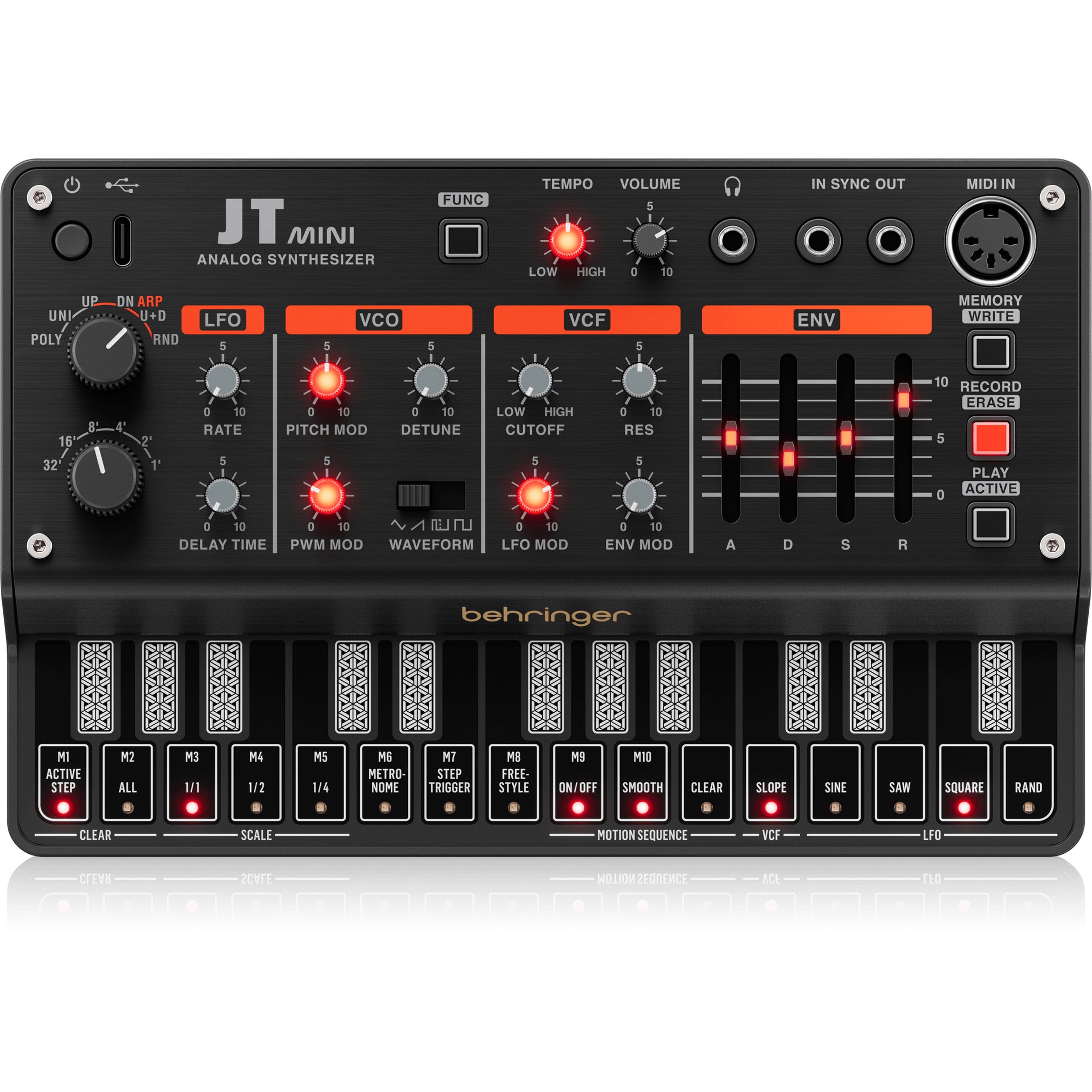 Behringer JT MINI Analog Polyphonic Synthesizer – Alto Music