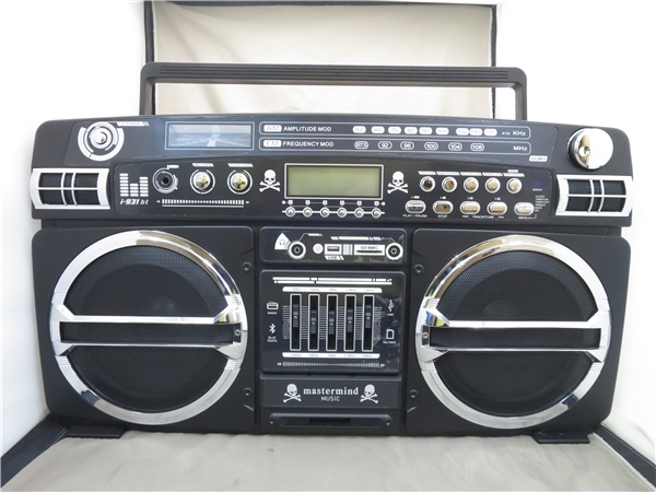 LASONiC ラソニック マスターマインド ラジカセ ブラック HIGH