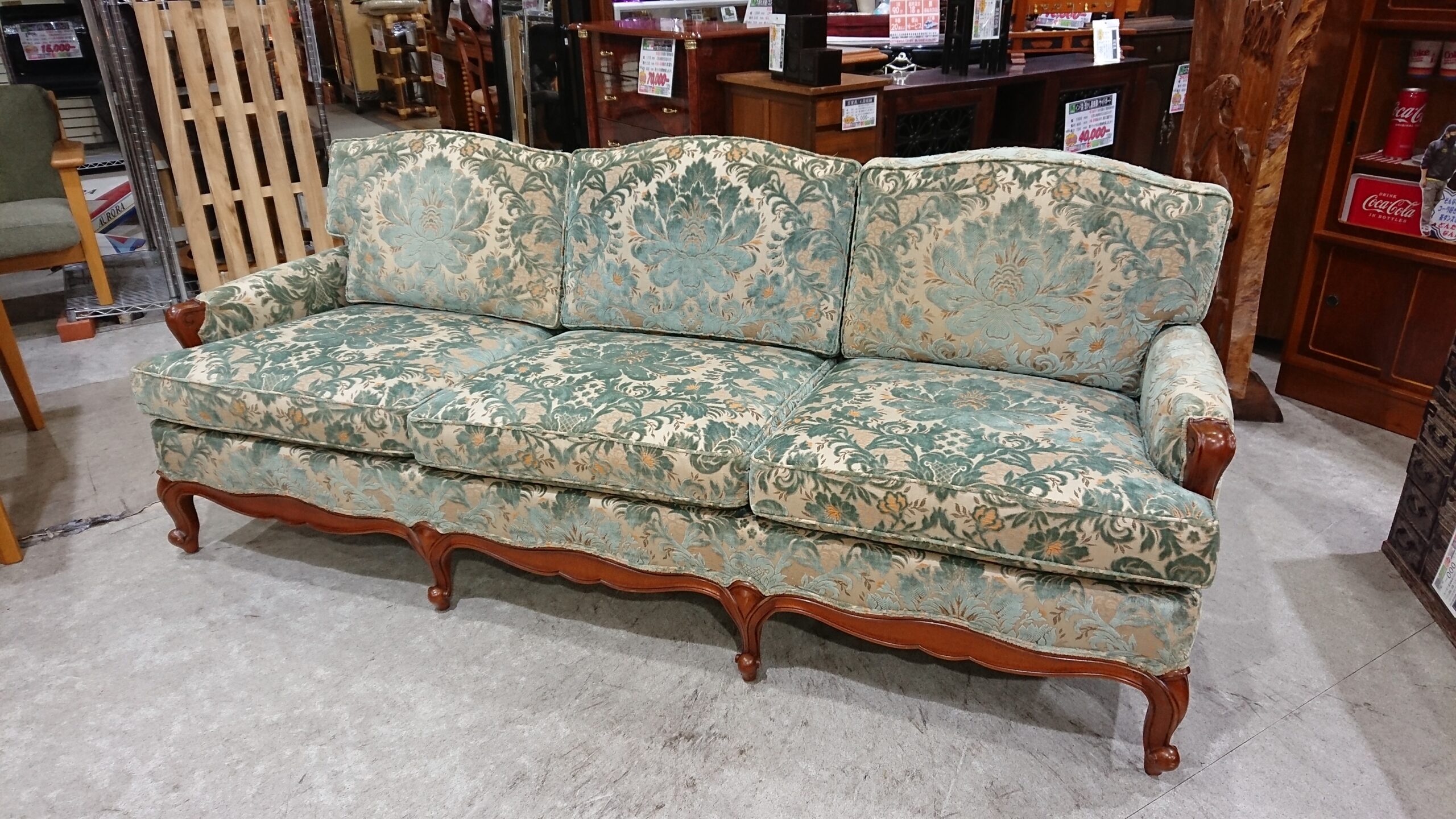 DREXEL HERITAGE｜ドレクセルヘリテイジ｜アップホルスタリー｜3人掛