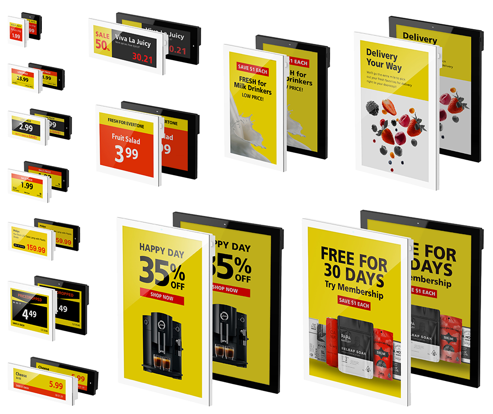 電子棚札・電子ラベル ESL｜アイニックス株式会社