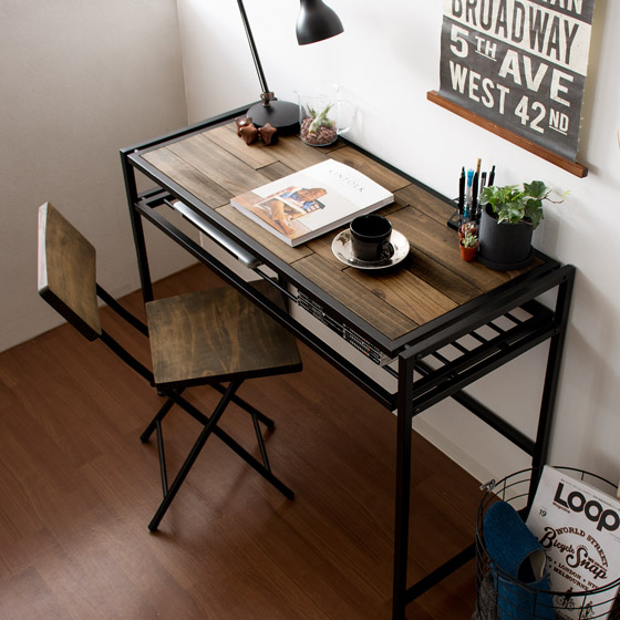 ヴィンテージ ウッドデスク Zigt (ジグト) | 家具・インテリア通販