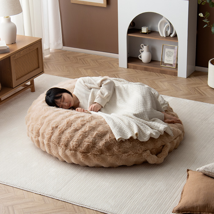 ふわとろビーズクッションソファ 伸びる3way座椅子 Foure | 家具