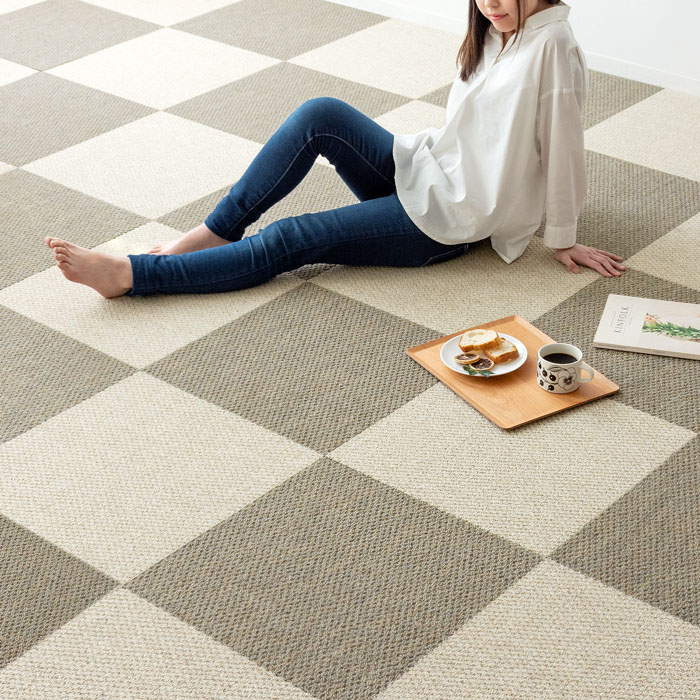 防音タイルカーペット「静床ライト」40枚セット販売(50cm×50cm) | 家具