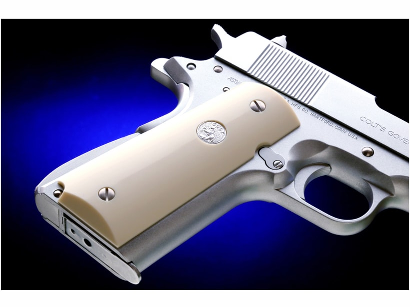 WA] コルトガバメント MkIV シリーズ70 オールシルバー ガスブロー