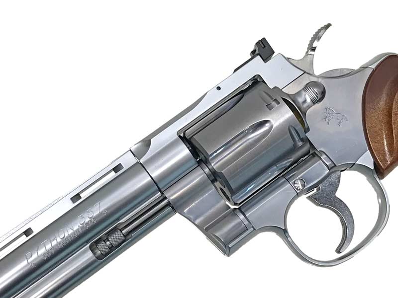 タナカ] コルトパイソン 357マグナム 6インチ Rモデル ステンレス