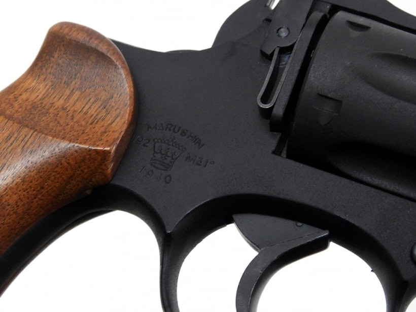 マルシン] エンフィールド No.2 Mk1 中折式リボルバー ブラックHW 木製