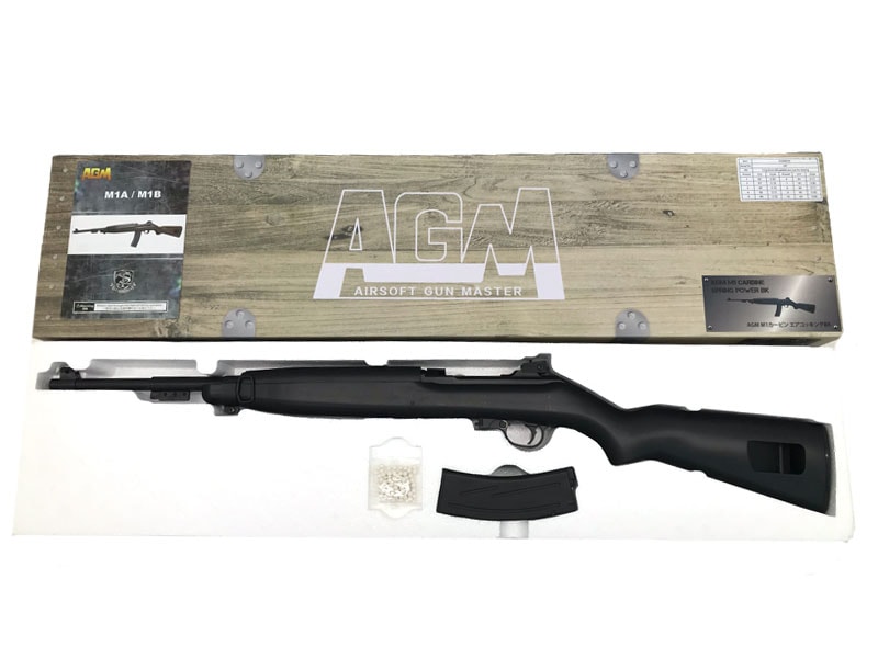 AGM] M1カービン Black Ver. エアコッキング (新品)の販売ページ
