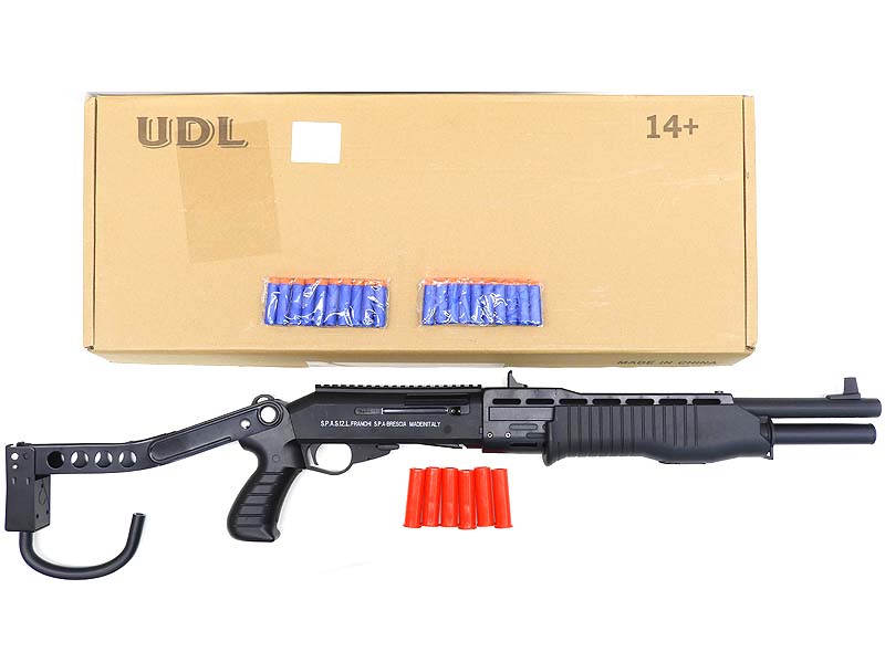UDL] Franchi SPAS-12 タイプ カート式 スポンジショットガン ポンプ