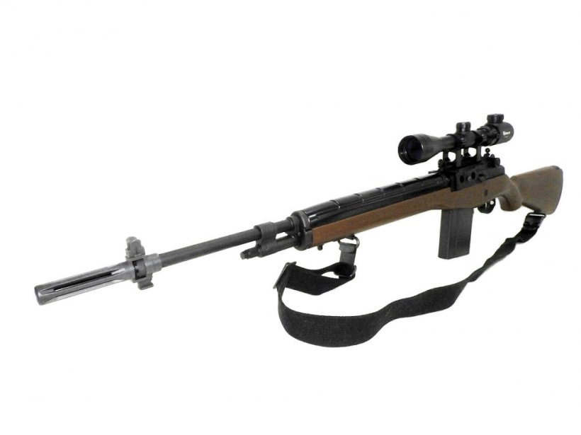 東京マルイ] U.S.ライフル M14 ウッドタイプストックver. スコープ