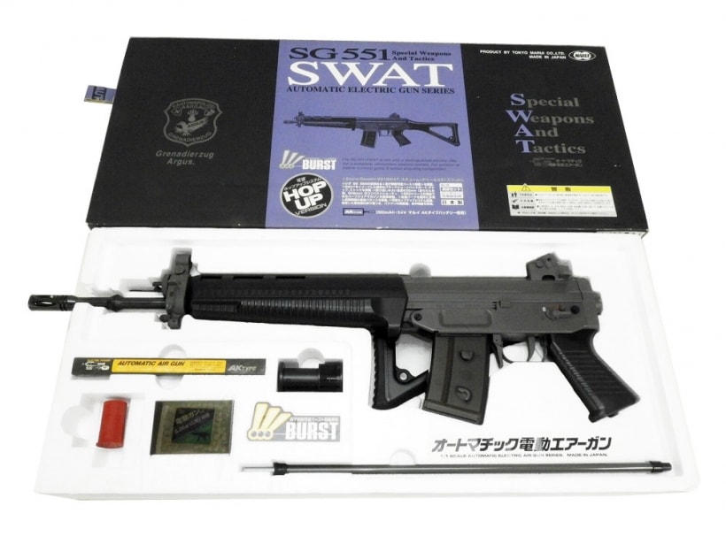 絶版品】東京マルイ SIG SG551 SWAT バースト スコープマウント 絶版品