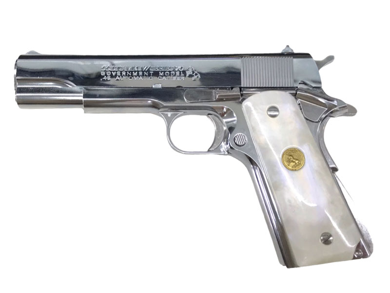 東京マルイ] コルトガバメント MarkIV シリーズ'70 ニッケル
