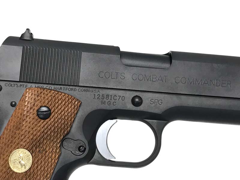 MGC] コルト コンバットコマンダー ナチュラルHW 発火モデルガン (未